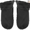 Healvian FleeceInner Shoe Covers for Clogs Warm Removable Fur Liners for Winter Soft Cozy Inserts Fits Sizes 4041 Thick Plush Foot Warmers for Indoor and Outdoor Use