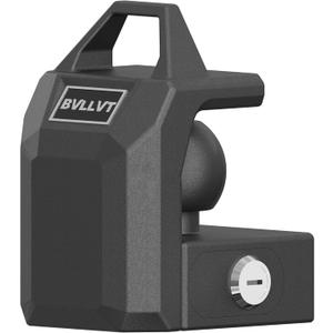 Heavy Duty Trailer Hitch Lock for 2 5/16" Ball Coupler - Adjustable Locking Mechanism Design - Anti-Theft Solid Steel Coupler Lock for RV, Boat, Camper Trailer