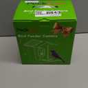 Bird Feeder with Camera Solar Powered, AI Identify & Auto Capture with 32GB Card, 2K HD Live Video Smart Bird Feeder Camera Instant Notifications in Backyard, Gift for Bird Lovers (Green)