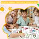 Valentines Day Gifts for Kids for Kids 24 Pcs Paint Watercolor Joke Valentines Cards,Valentine's Day Gifts for Boys Girls Classmates School,with Paintbrush