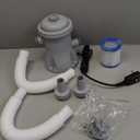 Cartridge Filter Pump,Swimming Pool Filter Pump 330gal, Filter Pump with Intergrated Pool System 330gal/h(US Plug 110V)