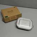 Blockhtte Stainless Steel Lunch Box for Adults I 47oz I Bento Box 3 Compartments with free Sealing, Leak-Proof Container, Metal Lunchbox for Travel, Work, Eco-Friendly Meal Storage Solution