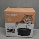 Cat Water Fountain: 84oz/2.5L Pet Water Fountain for Cats Indoor, Super Silent Automatic Cat Drinking Fountain, BPA Free