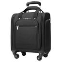 Coolife Underseat Carry On Luggage Softside Lightweight Rolling Travel Bag Spinner Suitcase