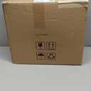 Amazon Basics 16" DC Motor Standing Floor Fan, 12 Speed with Remote, 3 Breeze Modes, Dual-Layered Blades (10 Blades), Timer, Energy Efficiency and Quiet DC Motor (28W), White