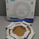 FC8T9 22W and FC12T9 32W Daylight Set , Round Fluorescent Bulb 8 inch T9 22 Watts & Circular Light Bulbs 12 inch 32 Watts kit, Circline Kitchen and Bath Fluorescent Lamp, CRI 80, DL 6500K, G10q Prong