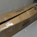 6 ft. White Unlit Light Type Flocked Classic Pencil Artificial Christmas Tree with 500 Tips