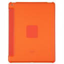 ProtUTab Case Compatible with iPad 9th Generation, Auto Wake/Sleep Translucent Frosted PC Back Case for iPad 8th/7th Generation, Rose Pink