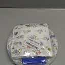 96Pcs Blue Wildflower Graduation Party Decorations 2026 Congrats Grad Floral Paper Plates Napkins Flower Class of 2026 Disposable Tableware Set for College High School Grad Party Supplies Serves 24