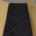 Seloom Upgraded 9" x 36" Stair Treads for Wooden Steps- Carpet Non-Slip with Non Skid Backing Specialized for Indoor Steps, Removable Washable Step Runners Perfect for Dogs(Grey,15-Pack, Dimand)