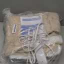 Tufted Heated Blanket Throw Size - Fast Warming with 6 Heat Settings & 4 Hours Auto-Off, Electric Throw Blanket for Couch, 50"x60", Beige