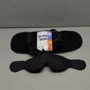 Travel Pillows for Airplanes, 360 Support Headrest Pillow with Eye Mask for Sleeping Long Flights, Travel Pillow for Car Road Trip, Car Headrest, Travel Accessories Stop Bobblehead, Black