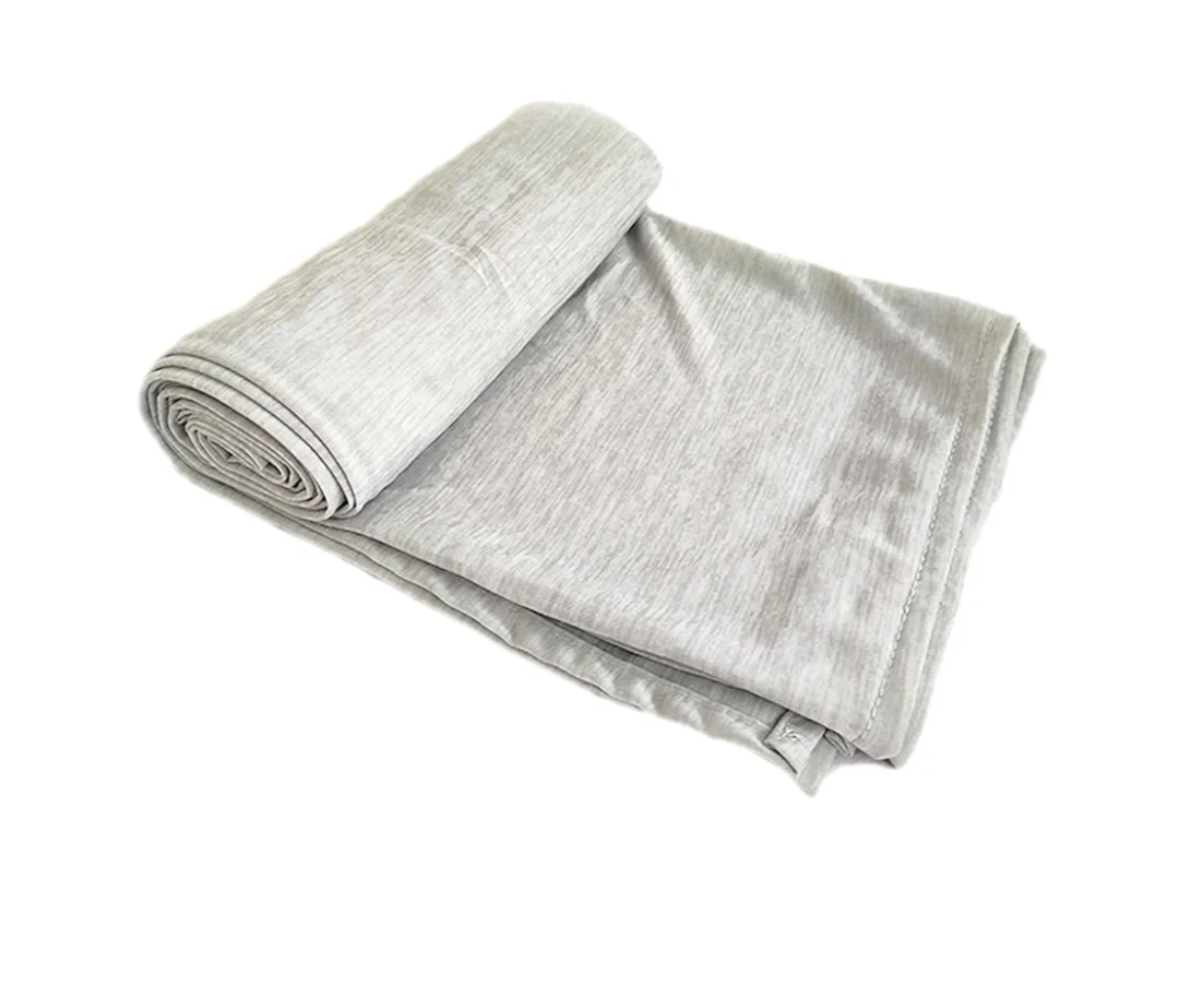 51.18"*62.99 Inch Cool Feeling Travel Blanket Office Cooling Ice Silk Blanket, Office Nap Cover Blankets