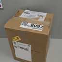 Amazon Basics Ceramic Space Heater, Portable Indoor Heating Solution, With Overheat and Tip-Over Protection, Thermostat, Non-Oscillating, 1500W, Fast Heating, 7.52"D x 6.34"W x 9.45"H, Silver