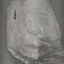 Queen Size Magic Bed Skirt with 16-Inch Drop, 100% Cotton Blend, No Mattress Lifter, Wrap-Around Design with Pleated Split Corners – White Color