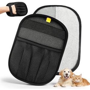 New Upgrade Pet Hair Removal Glove for Dogs & Cats, Electrostatic Reusable Magic Brush Removal Glove, Washable Pet Hair Remover Tool for Clothing, Sofa, Rug, Auto Interior