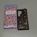 Petitian for Samsung Galaxy S23 Ultra Case with Wallet - Women Girls Cute Girly Aesthetic Unique Design Leather Credit Card Holder Cardholder Stand Wristband for S23 Ultra, Grow Flower