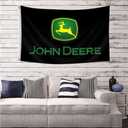 John Flag Deere Banner Flags,3x5 Feet with 2 Brass Grommets for College Dorm Decor, Outdoor, Gift, Indoor, Garage, Home,House