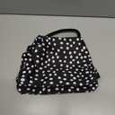 DALINDA Lunch Bag Lunch Box for Women Men Reusable Insulated Lunch Tote Bag,Leakproof Thermal Cooler Sack Food Handbags Case High Capacity for Travel Work Picnic Beach (white polka dot)