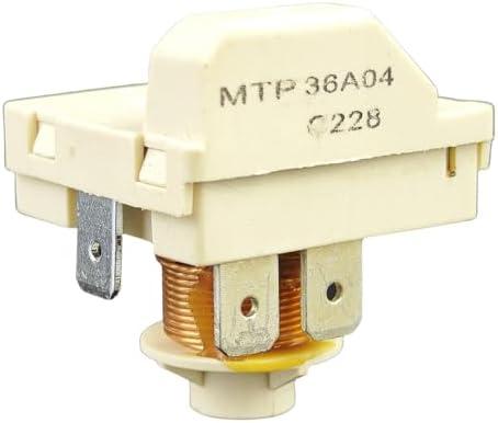 WR07X10084 Compressor Start Relay Replacement for GE Refrigerators - Exact Fit, Durable Construction, Overload Protection, Easy Installation