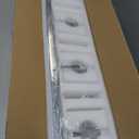 Modern 4-Light Chrome Crystal Bathroom Vanity Light Fixtures