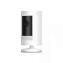Ring - Outdoor Cam (Stick Up Cam) Indoor/Outdoor Wire Free 1080p Security Camera - White