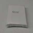 Chyhomenyc White Curtains 96 Inch Length 2 Panels, Light Filtering Textured Soft Airy Curtains for Living Room, Lightweight Farmhouse Brighten up Bedroom Curtain, 50Wx96L Inch, 2PCS