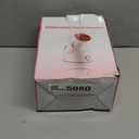 Amconsure Facial Steamer - Nano Ionic Face Steamer Warm Mist Steamer for Home Sauna SPA, Humidifier for Face Steamer for Deep Cleaning Unclogs Pores Sinuses - Bonus 5 Piece Stainless Steel Skin Kit (A-rose Red)