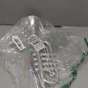 Lewtemi Silver Trumpet Musical Instruments Toy for Kid Toddler Fake Plastic Preschool Music Toy Gift Portable Wind Instrument Early Educational Teaching Songs Gifts for Toddlers Children