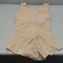  Shapewear for Women - Full Body Tummy Control Shaper with Butt Lifter, Zipper Crotch - Post Surgery Support (Beige, Large)