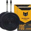 2 Pcs 700x23C/25C 700x28C/32C Bike Tubes, 48mm FV Presta Valve, 700C Bike Tire Tube for Road Bike