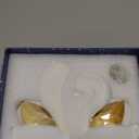 YWHL 50th Wedding Anniversary Swan Gifts for Parents, 50 Years for Couple, Crystal Swan Figurine Decoration for 50 Years of Marriage