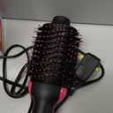 REVLON One-Step Volumizer Hair Dryer and Styler | Less Frizz, More Shine, and Less Heat Damage for Fast and Easy Salon-Style Blowouts, for All Hair Types and Lengths (Black) (1.0 VOLUMIZER)