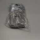 decorUhome Christmas Chenille Decorative Throw Pillow Covers 18x18 Set of 2, Farmhouse Textured Square Neutral Solid Accent Pillow Covers for Couch Sofa Bed Living Room Home Decor, Grey