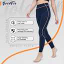 GoldFin Wetsuit Pants Women, 2mm Neoprene Pants Keep Warm for Water Aerobics Diving Surfing Swimming Snorkeling Scuba Kayaking Pants, Small