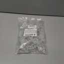 110PCS Magnetic Christmas Light Clips, C7/C9 Christmas Light Clips, Extra Strong Magnetic Christmas Lights Hooks for String Light Outdoor Patio Lighting, Metal Surface Roof Fence Railing Gutter, Clear (110PACK)