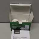 Remote Control Light Bulb Socket, Decorator Rocker Wall Switch, 200FT Range Wireless Light Switch for Pull Chain Light Fixture, E26 E27 Base, No Wiring Needed (1 Wall Switch and 2 Sockets)