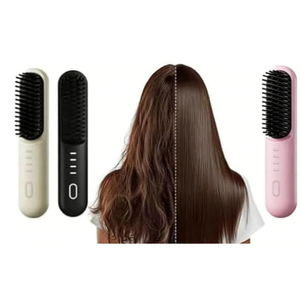 Mini Portable Hair Styling/Straightening Brush