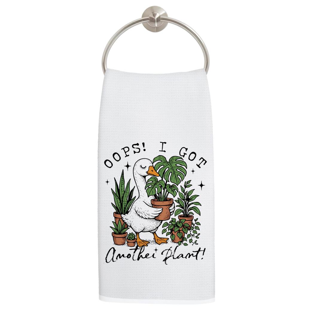 LADOCK Funny Plant Gifts Kitchen Towels, Plant Lover Mom Lady Gifts Hand Towels for Bathroom Decor, Gardener Gardening Farmer Gifts Dish Tea Towels for Kitchen Decor, 16x24 Inch