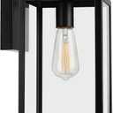 MAXvolador Outdoor Wall Lantern, Extra Large Exterior Waterproof Wall Sconce Light Fixture, Black Anti-Rust Mount Lighting, E26 Base Porch Lamp