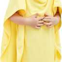 HIPHOP PANDA Hooded Towel - Rayon Made from Bamboo, Bath Towel with Bear Ears for Newborn, Babie, Toddler, Infant - Absorbent Large Baby Towel - Yellow Duck, 21.5 x 22.5 Inch