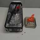 YASONIC Shower Caddy Hanging, Never Rust Shower Organizer Hanging, Aluminum Shower Racks for Inside Shower with Hooks for Razor, Bathroom Organizers and Storage with Soap Holder, Black