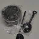 Reusable Pods Kit for Nespresso Vertuo, Refillable Coffee Pods with 100pcs Aluminum Covers Foil Seals Lids for VertuoLine Capsules, Compatible for VertuoPlus Espresso Machine (Pods not included)