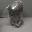 Peohud Male Mannequin Head, Professional Manikin Head, Bald Training Head for Display Wigs, Hats, Sunglasses, Headphone