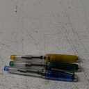 Set of 3 Jinhao 82 Fountain Pens Transparent Starry Sky Color Acrylic Extra Fine Point Gold Trim with Converter