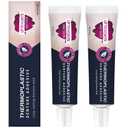 2Pcs Thermoplastic Denture Adhesive, Refits and Tightens Loose Upper and Lower Dentures and Partials, Comfortable, Secure Denture Grip for Up to 4 Days