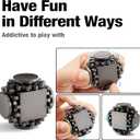 Heavy Metal Gear Fidget Toys for Adults and Teens,Stress Anxiety Relief ADHD Autism Office Desk Handheld Meeting EDC Fidgets Toys Gadgets,Stocking Stuffers Gifts for Men Women and Teen.