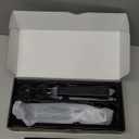 Mr.ego Handheld Car Vacuum Portable Cordless, 4in1 Mini Vacuum with 18500Pa Strong Suction, Desk Vacuum Cleaner and Air Duster with Green LED Light for Small Jobs, Car, Home, Keyboards (Black)