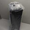 Architectural Mailboxes Chadwick Galvanized Steel Post Mount Mailbox, 8950B-10, Black, Medium Capacity