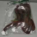 Christmas Car Decorations Reindeer Car Kit Antlers with Lights, Jingle Bells Rudolph Reindeer and Nose, Tail Cute Costume Auto Accessories for Trunk Vehicles SUV Antenna Toppers Multicolor